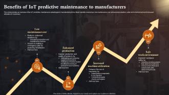 Benefits Of IoT Predictive Maintenance IoT Solutions In Manufacturing Industry IoT SS