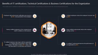 Benefits Of IT Certifications Technical Benefits Of Professional IT Certifications