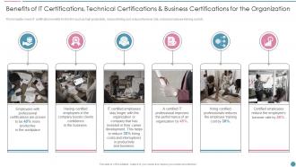 Benefits Of It Certifications Technical Certifications And Business Pmp Certification For It Professionals