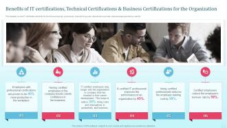 Benefits Of IT Certifications Technical Certifications Tech Certifications For Every IT Professional