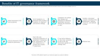 Benefits Of It Governance Framework Enterprise Governance Of Information Technology EGIT