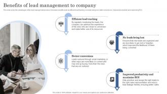 Benefits Of Lead Management To Company Improving Client Lead Management