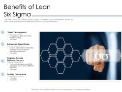 Benefits of lean six sigma