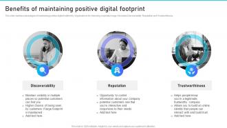 Benefits Of Maintaining Positive Digital Footprint
