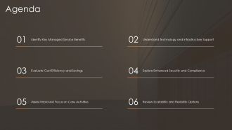 Benefits Of Managed Services For Businesses PPT Outline AT Good Ideas