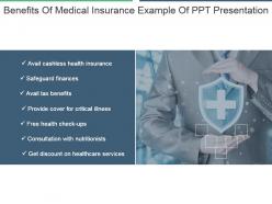 Benefits of medical insurance example of ppt presentation