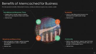 Benefits of memcached for business ppt powerpoint template