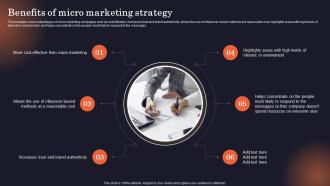 Benefits Of Micro Marketing Strategy Why Is Identifying The Target Market