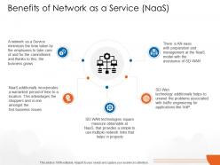 Benefits of network as a service naas cloud computing ppt diagrams