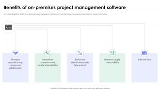 Benefits Of On Premises Project Management Software