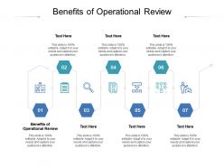 Benefits of operational review ppt powerpoint presentation infographic template graphics pictures cpb