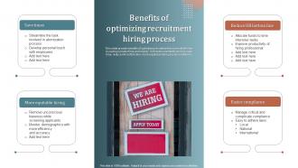 Benefits Of Optimizing Recruitment Hiring Process