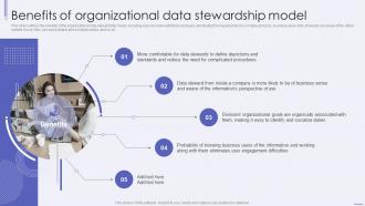 Benefits Of Organizational Data Stewardship Model Ppt Outline Example File