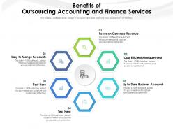 Benefits of outsourcing accounting and finance services