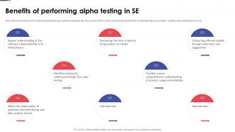 Benefits Of Performing Alpha Testing In Se Automation Testing For Quality Assurance