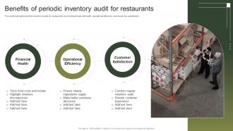 Benefits Of Periodic Inventory Audit For Restaurants