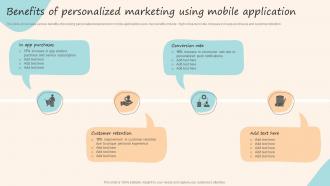Benefits Of Personalized Marketing Using Mobile Formulating Customized Marketing Strategic Plan
