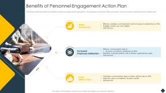 Benefits Of Personnel Engagement Action Plan