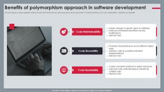Benefits Of Polymorphism Approach In Software Development Ppt Powerpoint