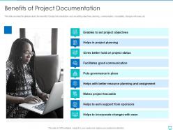 Benefits of project documentation project management professionals required documents