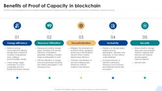 Benefits Of Proof Of Capacity In Blockchain Consensus Mechanisms In Blockchain BCT SS V