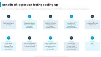 Benefits Of Regression Testing Scaling Up Regression Testing For Software Quality