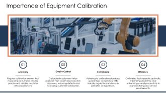 Benefits Of Regular Equipment Calibration PPT Information AT Professional Template