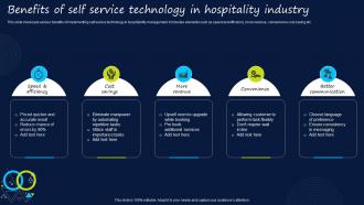 Benefits Of Self Service Technology In Hospitality Industry