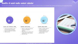 Benefits Of Social Media Content Calendar