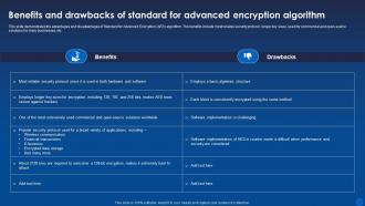 Benefits Of Standard For Advanced Encryption Algorithm Encryption For Data Privacy In Digital Age It