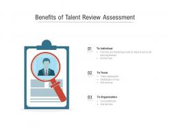 Benefits of talent review assessment