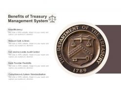 Benefits of treasury management system