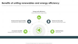 Benefits Of Uniting Renewables And Energy Efficiency