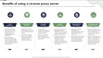 Benefits Of Using A Reverse Proxy Server Ppt Powerpoint Presentation Icon Ideas