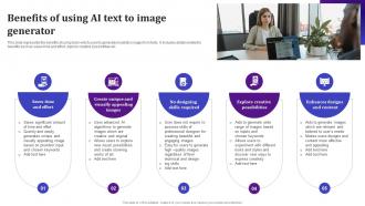 Benefits Of Using AI Text To Image Generator AI Text To Voice Convertor Tools AI SS V