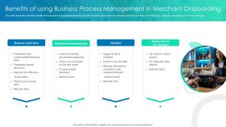Benefits Of Using Business Process Management In Merchant Onboarding