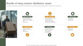Benefits Of Using Exclusive Distribution System Building Ideal Distribution Network