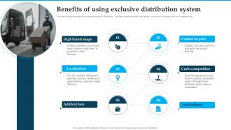Benefits Of Using Exclusive Distribution System Distribution Strategies For Increasing Sales