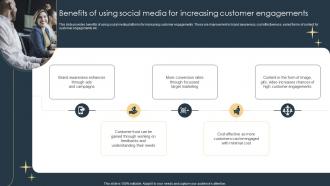 Benefits Of Using Social Media For Increasing Customer E Commerce Marketing Strategies