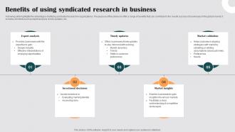 Benefits Of Using Syndicated Research In Business