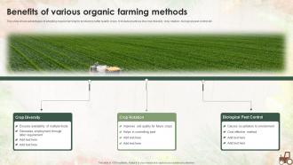 Benefits Of Various Organic Farming Methods