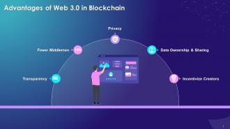 Benefits Of Web 3 0 In Blockchain Technology Training Ppt