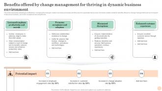 Benefits Offered By Mastering Transformation Change Management Vs Change Leadership CM SS
