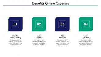 Benefits Online Ordering Ppt Powerpoint Presentation Pictures Slide Download Cpb