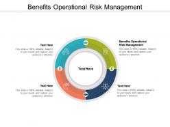 Benefits operational risk management ppt powerpoint presentation file graphics design cpb