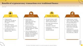 Benefits Over Traditional Finance Comprehensive Guide Mastering Cryptocurrency Investments Fin SS