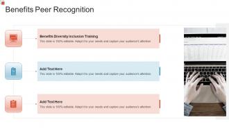 Benefits Peer Recognition In Powerpoint And Google Slides Cpb