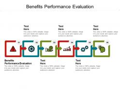 Benefits performance evaluation ppt powerpoint presentation pictures introduction cpb