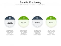 Benefits purchasing ppt powerpoint presentation infographics shapes cpb