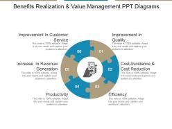 Benefits realization and value management ppt diagrams